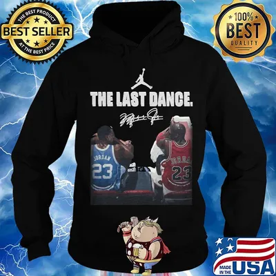 The last dance michael jordan and kobe bryant basketball signature s Hoodie