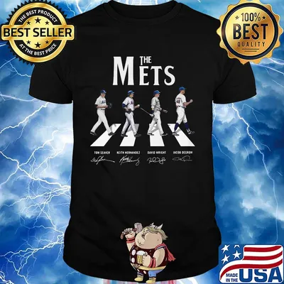 The mets baseball team abbey road signatures shirt