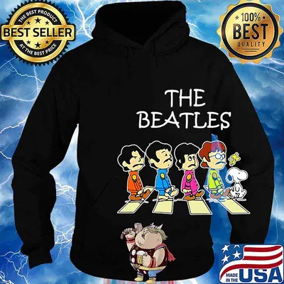 The peanuts abbey road s Hoodie