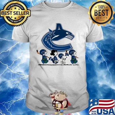 The peanuts british columbia hockey team shirt