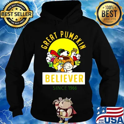 The peanuts great pumpkin believer s Hoodie