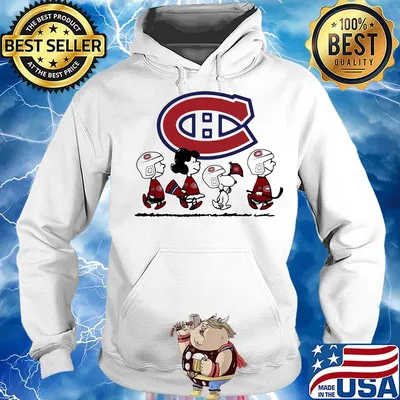 The peanuts montreal canadiens hockey s Hoodie