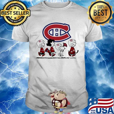 The peanuts montreal canadiens hockey shirt