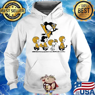 The peanuts pittsburgh penguins hockey logo s Hoodie