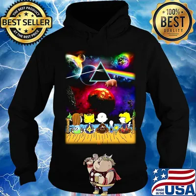 The peanuts seeing pink floyd s Hoodie