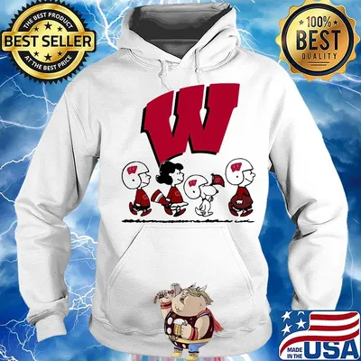 The peanuts wisconsin-madison hockey s Hoodie