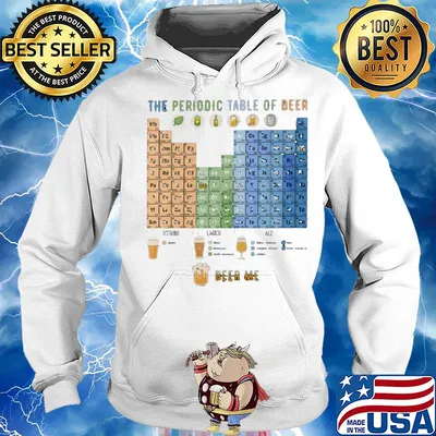 the periodic table of beer s Hoodie