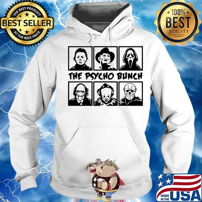 The Psycho bunch character horror movies s Hoodie