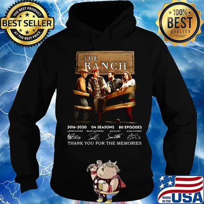The ranch 2016 2020 04 seasons 80 episodes thank you for the memories signatures s Hoodie