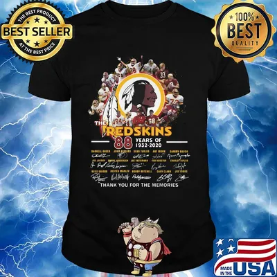 The Red Skins 88 year of 1932-2020 Thank you for the memories shirt