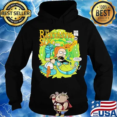 The ricktastic six characters s Hoodie