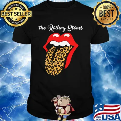 The rolling stones leopard shirt