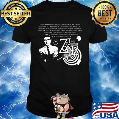 The twilight zone rod serling shirt