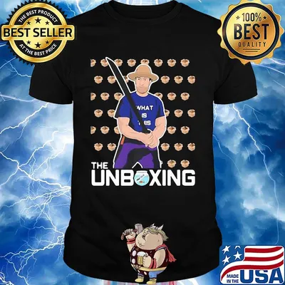 The unboxing what is this black shirt