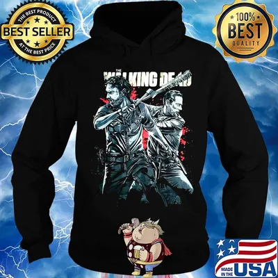 The Walking dead rick grimes and negan s Hoodie