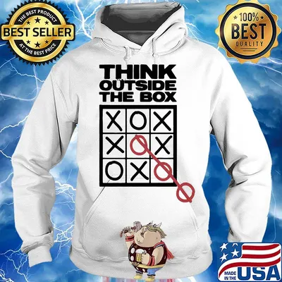 Think out side the box X O s Hoodie
