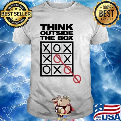 Think out side the box X O shirt