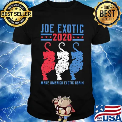 Tigers joe exotic 2020 make america exotic again shirt