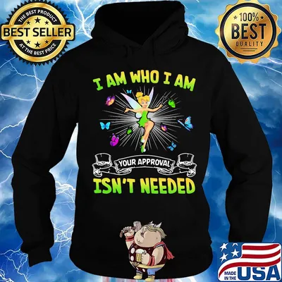 Tinkerbell and butterflies i'm not arguing im just explaining why i'm right s Hoodie