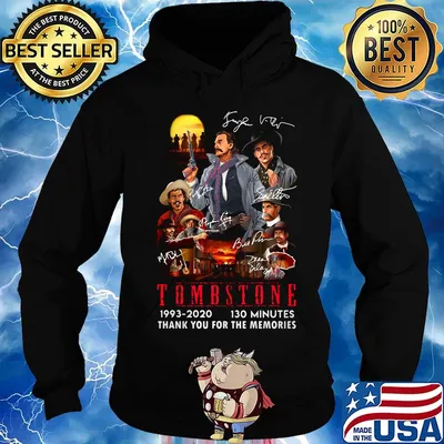 Tombstone 1993 2020 130 minutes thank you for the memories s Hoodie