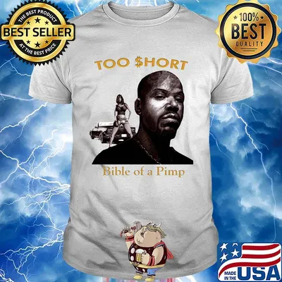 Too short shorty the pimp rare original promo poster shirt