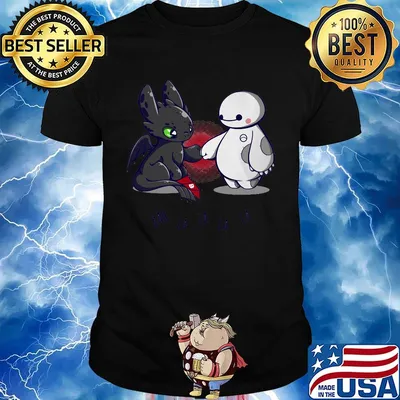 Toothless dragon and voodoo doll shirt