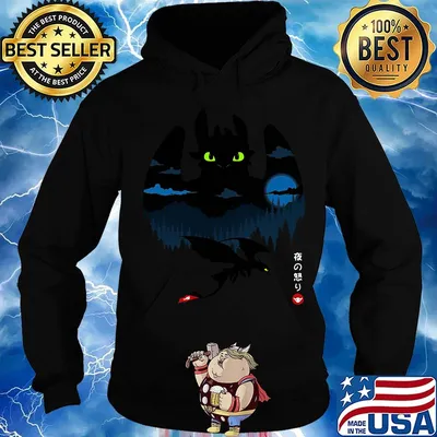Toothless dragon night japanese s Hoodie