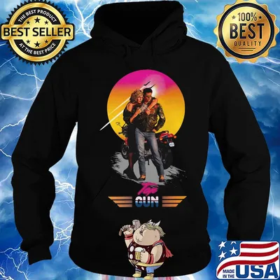 Top gun retro poster s Hoodie