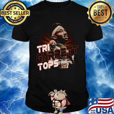 Tri garrett tops 95 cleveland browns football shirt
