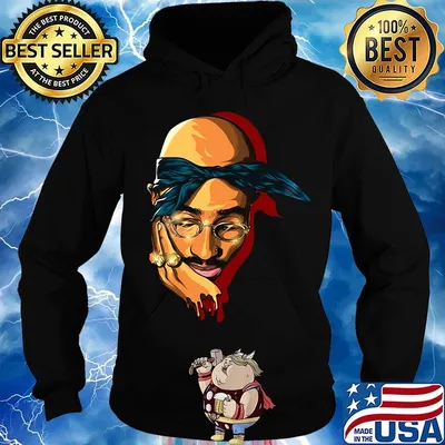 Tupac shakur rapper art s Hoodie