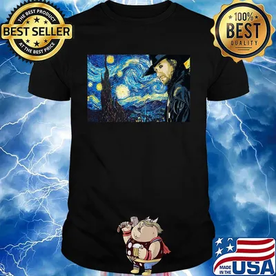 Undertaker rob schamberger starry night shirt