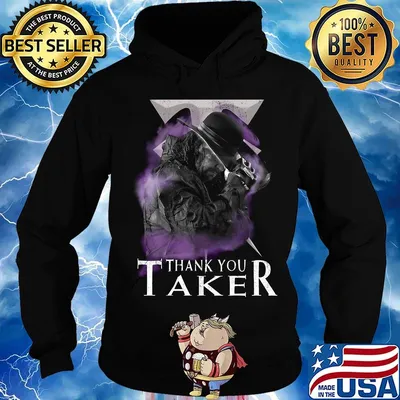 Undertaker rob schamberger thank you taker s Hoodie