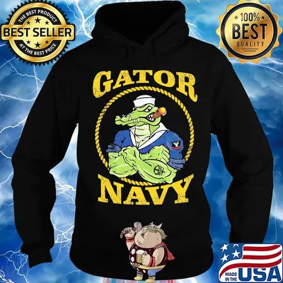 Us gator navy amphibious alligator s Hoodie