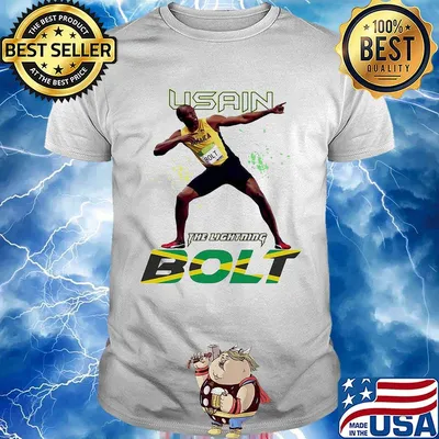 Usain bolt olympic champion shirt