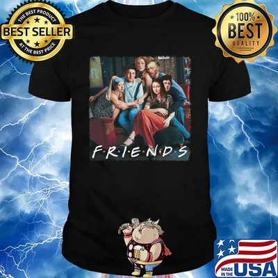 Van gogh with friends shirt