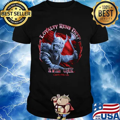 Viking Loyalty Runs Deep Men’s Biker shirt
