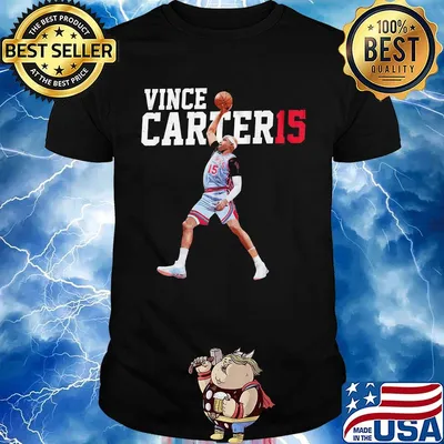 Vince carter 15 basketball player shirt