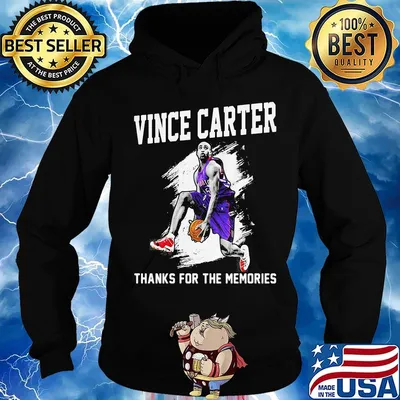 Vince carter atlanta basketball legend thanks for the memories s Hoodie