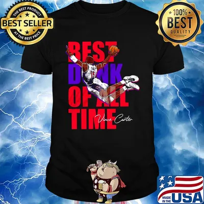 Vince carter best dunk of all time shirt