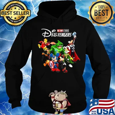 Walt disney studios disvengers cartoon characters s Hoodie