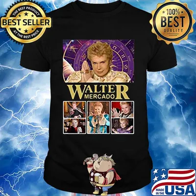 Walter mercado in memorial shirt