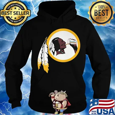 Washington redskins logo drink dutch bros s Hoodie