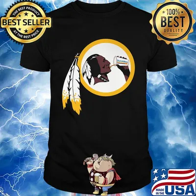 Washington redskins logo drink dutch bros shirt