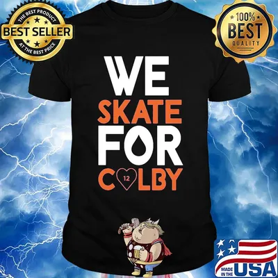 We skate for colby heart shirt