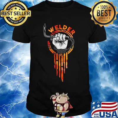 Welder black lives matter color shirt