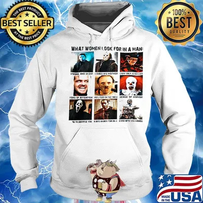 What women look for in a man strong and silent loves his mother Halloween s Hoodie