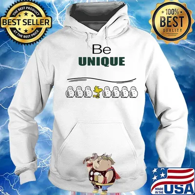 Woodstock and snowman be unique s Hoodie