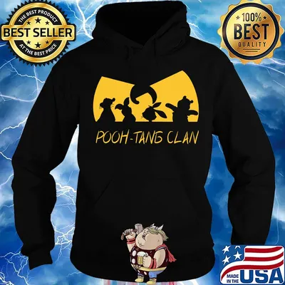 Wu-tang pooh tang clan s Hoodie