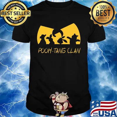 Wu-tang pooh tang clan shirt