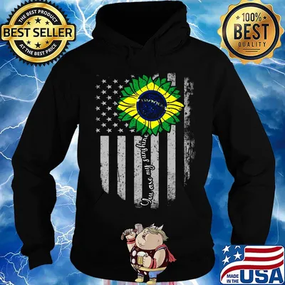 You are my sunshine sunflower american flag happy independence day s Hoodie